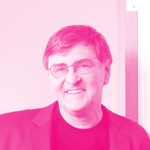 La photo de Scott Stornetta avec un filtre rose vif.