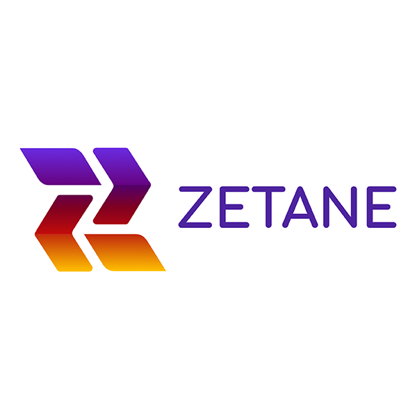 Zetane's logo in colour.